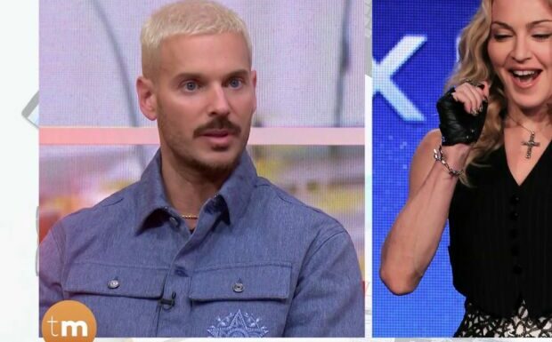 M. Pokora impressionné par sa rencontre avec Madonna : “Elle m’a mis à l’amende !”